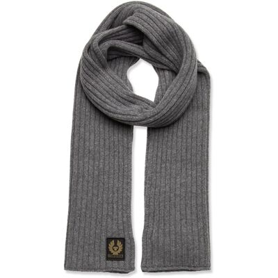 Belstaff Watch Scarf Dark Navy ONE SIZE PALE GREY MELANGE ONE SIZE Belstaff Watch Scarf Dark Navy ONE SIZE PALE GREY MELANGE ONE SIZE