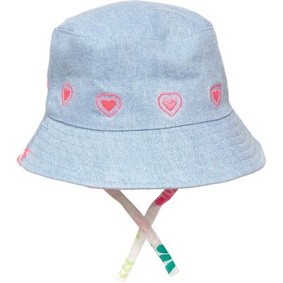 Billieblush Reversible Bucket Hat 46 BLEACH 46 Billieblush Reversible Bucket Hat 46 BLEACH 46