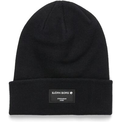 Björn Borg Centre Beanie ONE SIZE BLACK BEAUTY ONE SIZE Björn Borg Centre Beanie ONE SIZE BLACK BEAUTY ONE SIZE