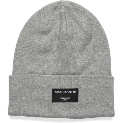 Björn Borg Centre Beanie ONE SIZE LIGHT GREY MELANGE ONE SIZE Björn Borg Centre Beanie ONE SIZE LIGHT GREY MELANGE ONE SIZE