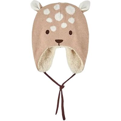 Boboli Knitwear Hat For Baby -Bci XXS42 LINEN XXS42 Boboli Knitwear Hat For Baby -Bci XXS42 LINEN XXS42