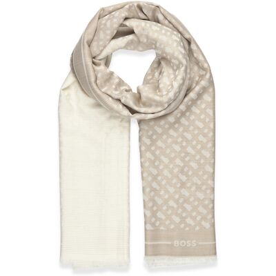 Boss Monyque_100*200 ONE SIZE LIGHT BEIGE ONE SIZE Boss Monyque_100*200 ONE SIZE LIGHT BEIGE ONE SIZE
