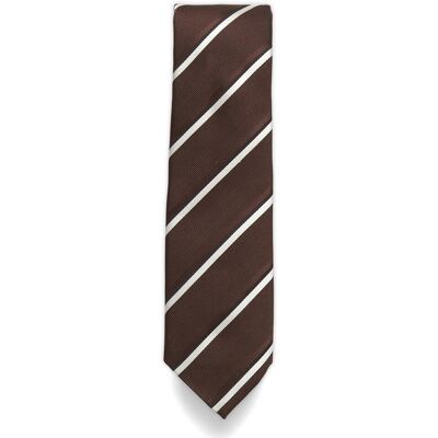 Boss H-Tie Cm 7.5 262 ONE SIZE DARK BROWN ONE SIZE Boss H-Tie Cm 7.5 262 ONE SIZE DARK BROWN ONE SIZE