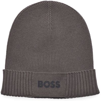 Boss Asic_Beanie-X ONE SIZE LIGHT/PASTEL GREY ONE SIZE Boss Asic_Beanie-X ONE SIZE LIGHT/PASTEL GREY ONE SIZE