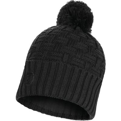 BUFF Knitted Hat Airon ONE SIZE BLACK ONE SIZE BUFF Knitted Hat Airon ONE SIZE BLACK ONE SIZE