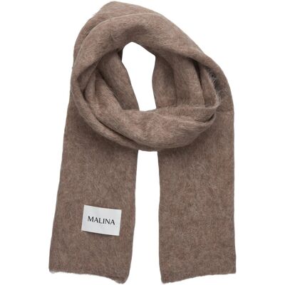 Malina Colleen Alpaca Blend Scarf ONE SIZE TAUPE ONE SIZE Malina Colleen Alpaca Blend Scarf ONE SIZE TAUPE ONE SIZE