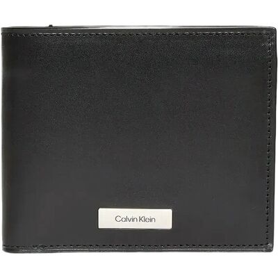 Calvin Plaque Billfold W/ Coin ONE SIZE BLACK ONE SIZE Calvin Plaque Billfold W/ Coin ONE SIZE BLACK ONE SIZE