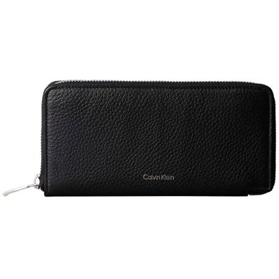 Calvin Foil Emboss Long Zip Around ONE SIZE BLACK ONE SIZE Calvin Foil Emboss Long Zip Around ONE SIZE BLACK ONE SIZE