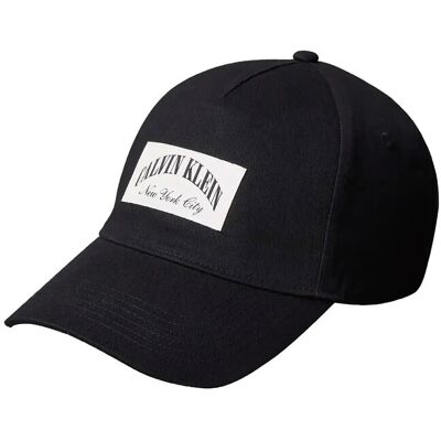 Calvin Heritage Crest Patch Cap ONE SIZE BLACK ONE SIZE Calvin Heritage Crest Patch Cap ONE SIZE BLACK ONE SIZE
