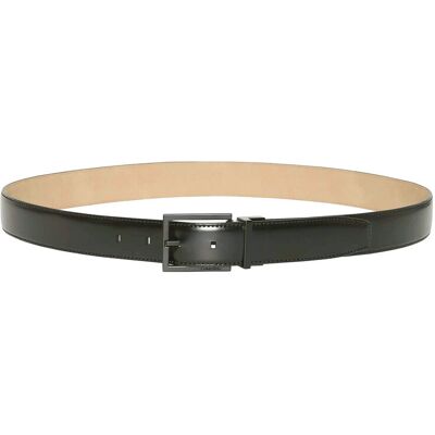 Calvin Square Buckle Smooth 32Mm Adj 115 BLACK / MATTE BLACK 115 Calvin Square Buckle Smooth 32Mm Adj 115 BLACK / MATTE BLACK 115