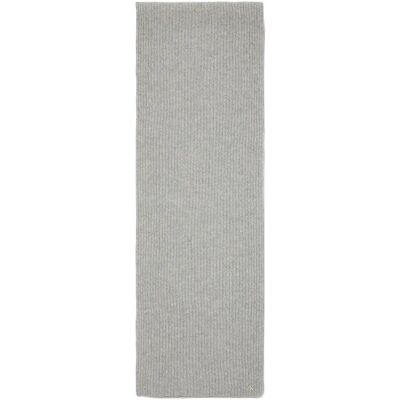 Calvin Ck Metal Wool Rib Scarf ONE SIZE LIGHT GREY HEATHER ONE SIZE Calvin Ck Metal Wool Rib Scarf ONE SIZE LIGHT GREY HEATHER ONE SIZE