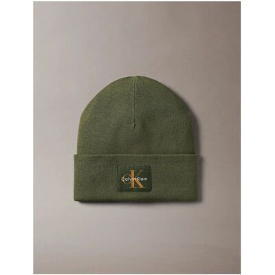 Calvin Monologo Patch Beanie ONE SIZE THYME ONE SIZE Calvin Monologo Patch Beanie ONE SIZE THYME ONE SIZE