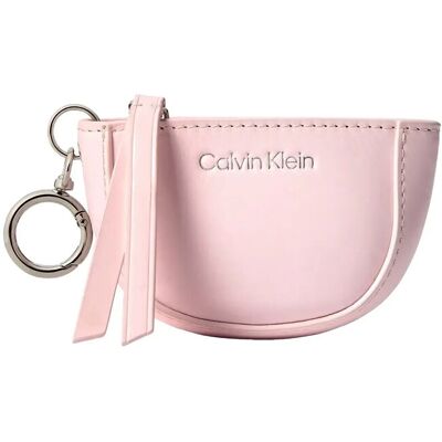 Calvin Ck Embossed Mini Pouch Bag Charm ONE SIZE CRADLE PINK ONE SIZE Calvin Ck Embossed Mini Pouch Bag Charm ONE SIZE CRADLE PINK ONE SIZE