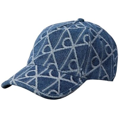 Calvin Aop Jacquard Denim Bb Cap ONE SIZE MEDIUM WASH ONE SIZE Calvin Aop Jacquard Denim Bb Cap ONE SIZE MEDIUM WASH ONE SIZE
