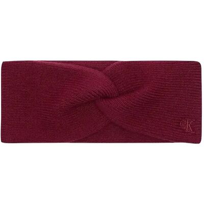 Calvin Ck Fine Rib Twist Headband ONE SIZE BEET RED ONE SIZE Calvin Ck Fine Rib Twist Headband ONE SIZE BEET RED ONE SIZE
