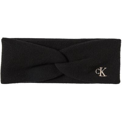 Calvin Ck Fine Rib Twist Headband ONE SIZE BLACK ONE SIZE Calvin Ck Fine Rib Twist Headband ONE SIZE BLACK ONE SIZE
