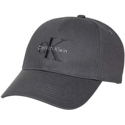 Calvin Monologo Embroidery Cap ONE SIZE CHARCOAL GRAY ONE SIZE Calvin Monologo Embroidery Cap ONE SIZE CHARCOAL GRAY ONE SIZE