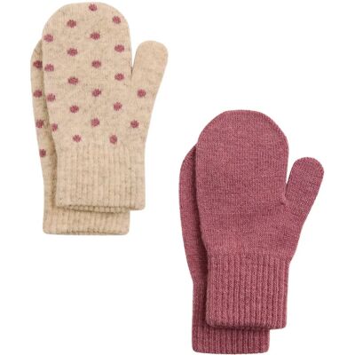 CeLaVi Magic Mittens 2-Pack 3\6Y NOSTALGIA ROSE 3\6Y CeLaVi Magic Mittens 2-Pack 3\6Y NOSTALGIA ROSE 3\6Y