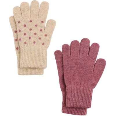 CeLaVi Magic Gloves 2-Pack 3\6Y NOSTALGIA ROSE 3\6Y CeLaVi Magic Gloves 2-Pack 3\6Y NOSTALGIA ROSE 3\6Y