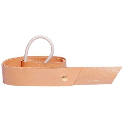 Corinne Leather Band Long Bendable ONE SIZE CAMEL ONE SIZE Corinne Leather Band Long Bendable ONE SIZE CAMEL ONE SIZE