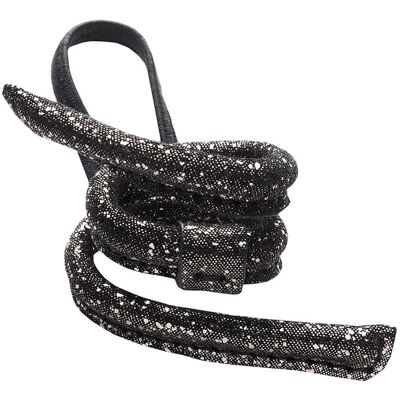 Corinne Leather Band Narrow Bendable ONE SIZE METALLIC DARK ONE SIZE Corinne Leather Band Narrow Bendable ONE SIZE METALLIC DARK ONE SIZE