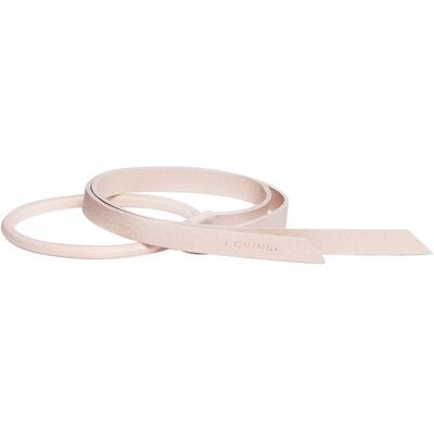 Corinne Leather Band Short Narrow ONE SIZE CREAM ONE SIZE Corinne Leather Band Short Narrow ONE SIZE CREAM ONE SIZE
