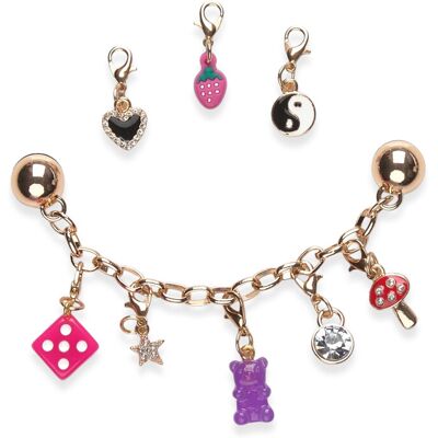 Crocs Custom Charm Chain 5 Pack ONE SIZE WHITE ONE SIZE Crocs Custom Charm Chain 5 Pack ONE SIZE WHITE ONE SIZE
