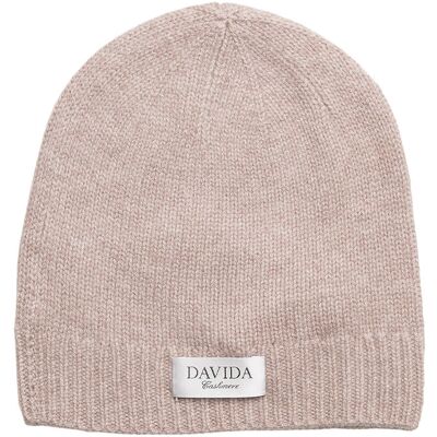 Davida Cashmere Cap ONE SIZE SAND ONE SIZE Davida Cashmere Cap ONE SIZE SAND ONE SIZE