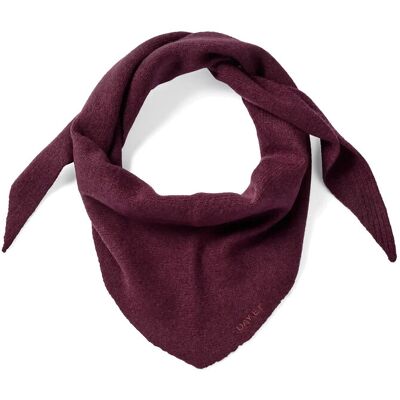DAY ET Day Merino Knit Tri Scarf ONE SIZE WINETASTING ONE SIZE DAY ET Day Merino Knit Tri Scarf ONE SIZE WINETASTING ONE SIZE