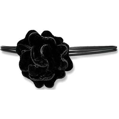 DAY ET Day Velvet Flower Belt ONE SIZE BLACK ONE SIZE DAY ET Day Velvet Flower Belt ONE SIZE BLACK ONE SIZE