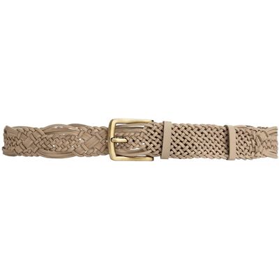 DEPECHE Weave Belt 85 202 VANILLA 85 DEPECHE Weave Belt 85 202 VANILLA 85