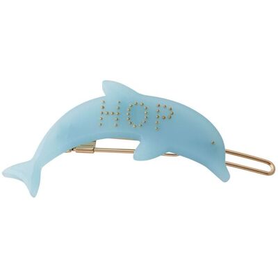 Design Letters Iconic Hair Clip Dolphin ONE SIZE BLUE ONE SIZE Design Letters Iconic Hair Clip Dolphin ONE SIZE BLUE ONE SIZE