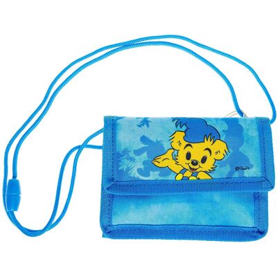 Euromic Bamse, Pung Med Sikkerhedssnor, 13,5 X 9 Cm ONE SIZE BLUE ONE SIZE Euromic Bamse, Pung Med Sikkerhedssnor, 13,5 X 9 Cm ONE SIZE BLUE ONE SIZE
