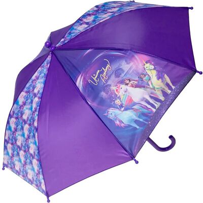 Euromic Unicorn Academy, Paraply, L 58 Cm X 70 Cm ONE SIZE PURPLE ONE SIZE Euromic Unicorn Academy, Paraply, L 58 Cm X 70 Cm ONE SIZE PURPLE ONE SIZE