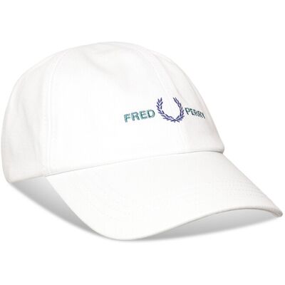 Fred Perry Flp Twill Cap ONE SIZE SNOW WHITE ONE SIZE Fred Perry Flp Twill Cap ONE SIZE SNOW WHITE ONE SIZE