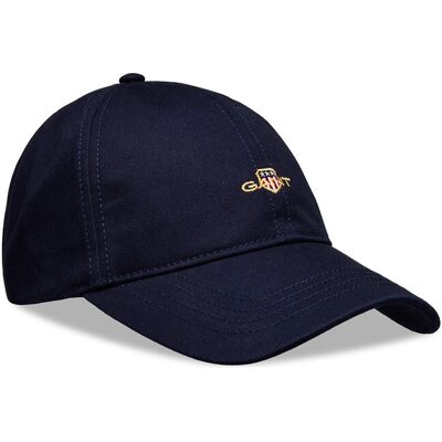 Gant Shield Cotton Twill Cap ONE SIZE MARINE ONE SIZE Gant Shield Cotton Twill Cap ONE SIZE MARINE ONE SIZE