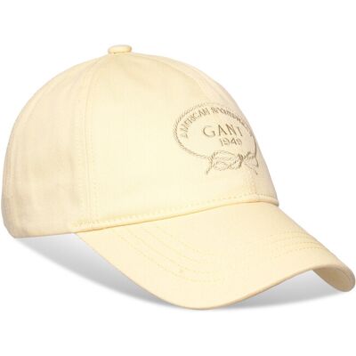 Gant Graphic Cotton Twill Cap ONE SIZE VANILLA YELLOW ONE SIZE Gant Graphic Cotton Twill Cap ONE SIZE VANILLA YELLOW ONE SIZE