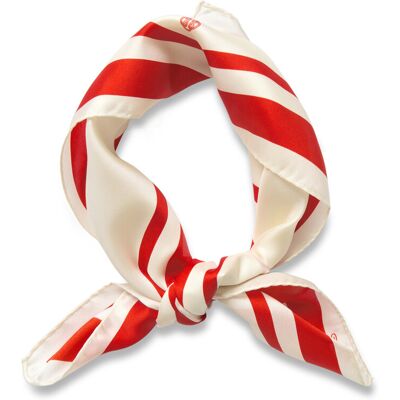 Gant Striped Silk Scarf ONE SIZE CREAM ONE SIZE Gant Striped Silk Scarf ONE SIZE CREAM ONE SIZE