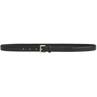 Gant Slim Leather Belt 95 BLACK 95 Gant Slim Leather Belt 95 BLACK 95