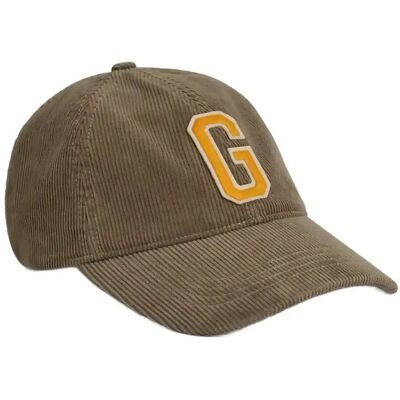 Gant G Badge Cord Cap ONE SIZE TAUPE BEIGE ONE SIZE Gant G Badge Cord Cap ONE SIZE TAUPE BEIGE ONE SIZE