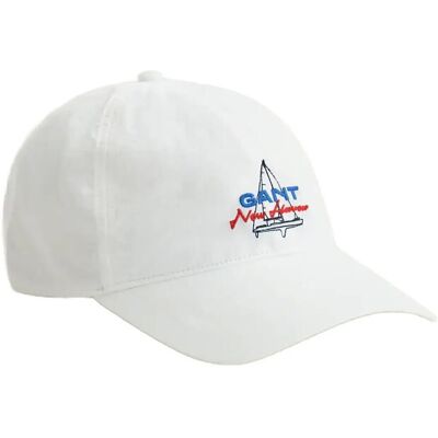 Gant Graphic Crinkled Cap ONE SIZE EGGSHELL ONE SIZE Gant Graphic Crinkled Cap ONE SIZE EGGSHELL ONE SIZE