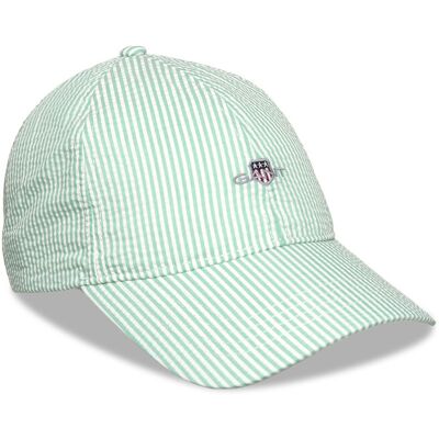 Gant Seersucker Cap ONE SIZE MUTED TURQUOISE ONE SIZE Gant Seersucker Cap ONE SIZE MUTED TURQUOISE ONE SIZE