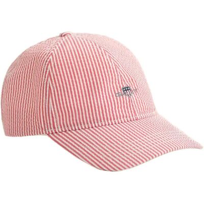 Gant Seersucker Cap ONE SIZE ROSE RED ONE SIZE Gant Seersucker Cap ONE SIZE ROSE RED ONE SIZE