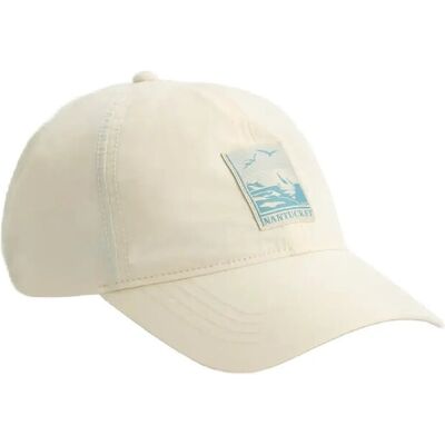 Gant Graphic Crinkled Cap ONE SIZE CREAMED WHITE ONE SIZE Gant Graphic Crinkled Cap ONE SIZE CREAMED WHITE ONE SIZE