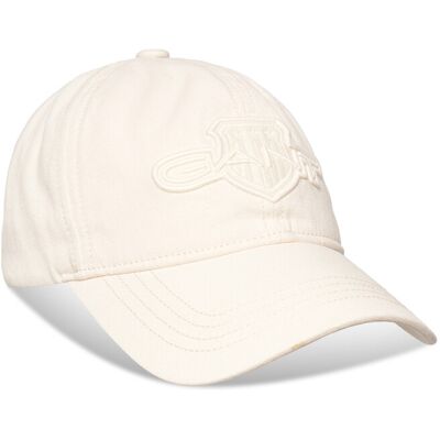 Gant Tonal Archive Shield Cap ONE SIZE CREAM ONE SIZE Gant Tonal Archive Shield Cap ONE SIZE CREAM ONE SIZE