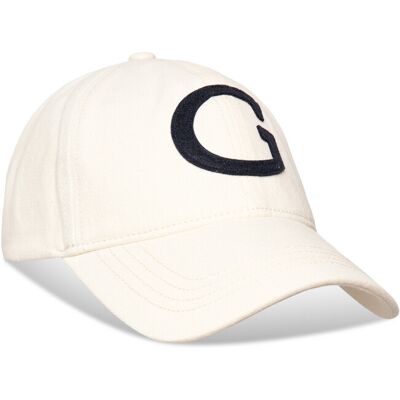Gant G Badge Cap ONE SIZE CREAM ONE SIZE Gant G Badge Cap ONE SIZE CREAM ONE SIZE