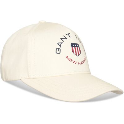 Gant Unisex Graphic Twill Cap L/XL CREAM L/XL Gant Unisex Graphic Twill Cap L/XL CREAM L/XL