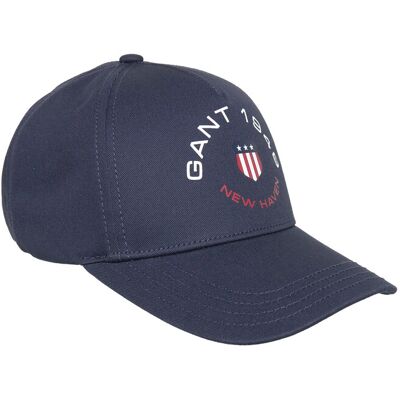 Gant Unisex Graphic Twill Cap S/M MARINE S/M Gant Unisex Graphic Twill Cap S/M MARINE S/M