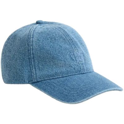Gant Denim Cap ONE SIZE SEMI LIGHT BLUE BROKEN IN ONE SIZE Gant Denim Cap ONE SIZE SEMI LIGHT BLUE BROKEN IN ONE SIZE