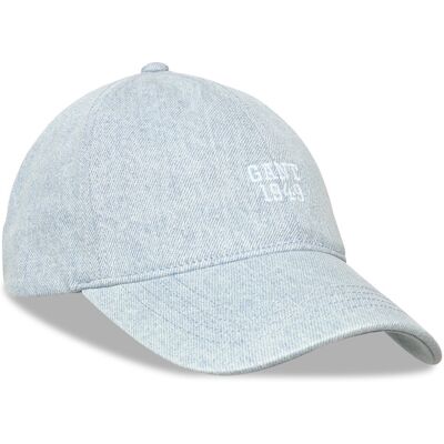 Gant Denim Cap ONE SIZE LIGHT BLUE WORN IN ONE SIZE Gant Denim Cap ONE SIZE LIGHT BLUE WORN IN ONE SIZE